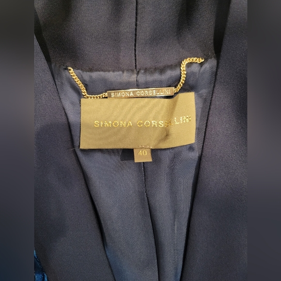 Simona Corsellini overcoat blazer US4 - Picture 4 of 4